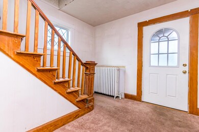 Spacious foyer