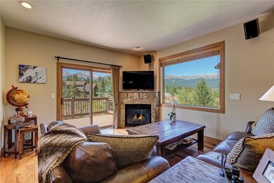 Living Area With Views Of Ten Mile Range, Ski Area