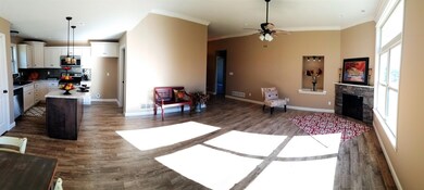 open floor plan