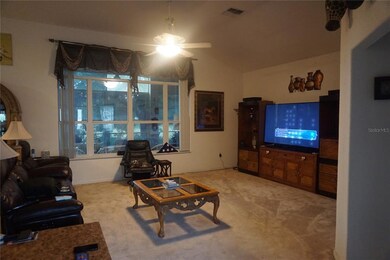 View from front door to living room