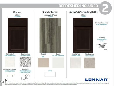 Package 2 interior selections