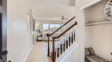 Two story high foyer as you step inside