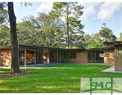 Exterior Back. The private open space provided by 