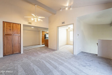 Great Room with Vaulted Ceilings