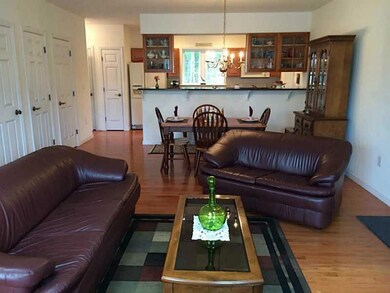 Living Room. The open concept...