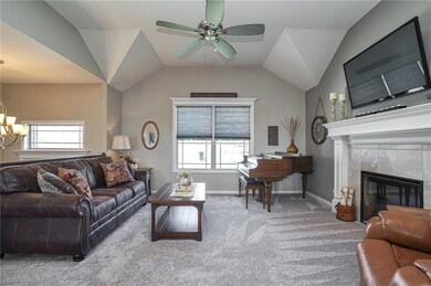 Open floor plan is perfect for family and entertai