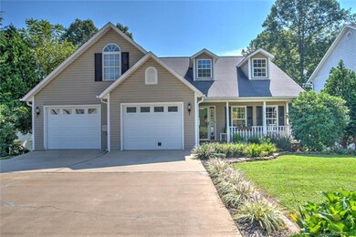 Large 2 Car Garage and Front Porch
