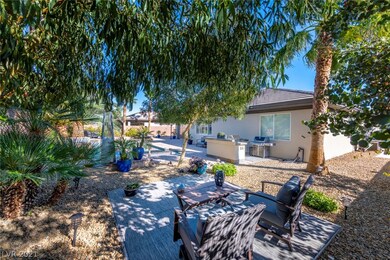 Backyard Sitting Area & Outdoor Kitchen