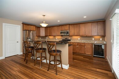 Gourmet kitchen with 42