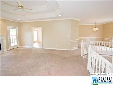 View of living room and dinning room.