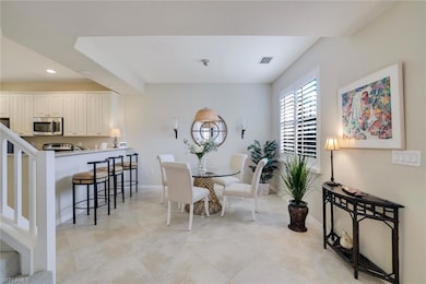 View of dining room