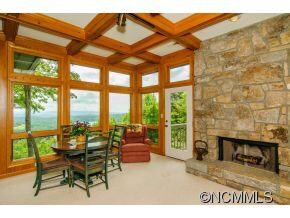 Native Stone Fireplace