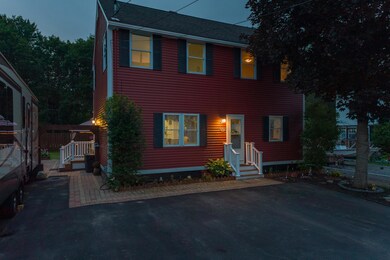 Exterior at night