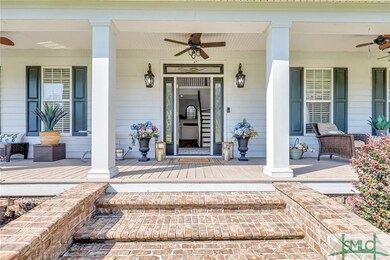 Well landscaped and inviting front entrance