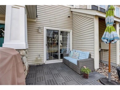Enjoy warm, summer nights on your private patio.