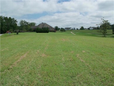 Looking east at the lot
