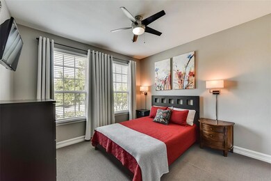 Split secondary bedroom at front of house