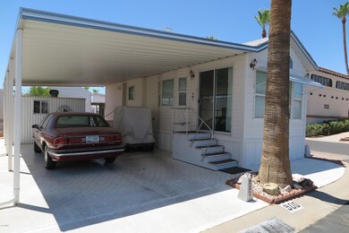 Carport view