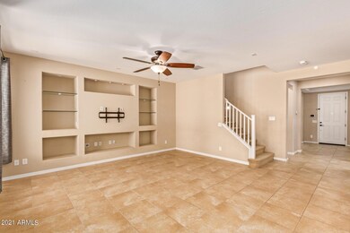 Family Room with Built-ins