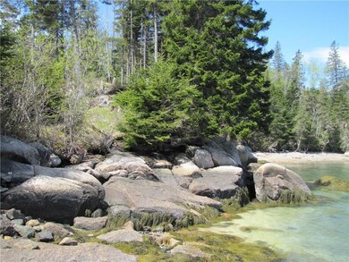 Granite ledges make a nice kayak...