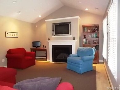 Formal Living Room, Gas Fireplace, Cathedral Ceili