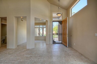 Foyer and view of Office