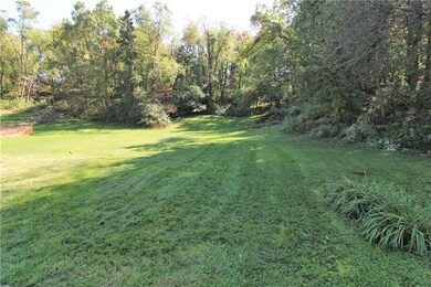 Level rear yard.