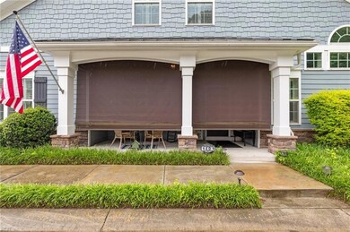 Sun shades for the front porch