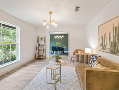 Walking into totally renovated home with large liv