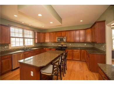 Kitchen. You will love the large kitchen island an