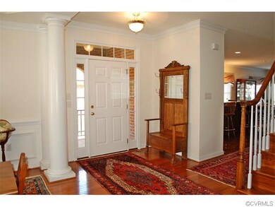 lovely open foyer
