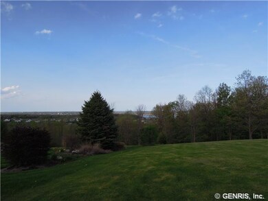 View. Deep, wooded  back yard with wonderful view 