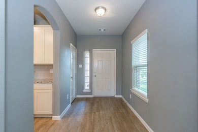 Spacious foyer with great natural light.