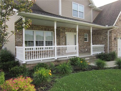 Relax on the welcoming front porch!