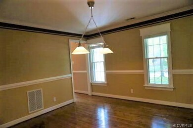 Enjoy holiday dinners in this spacious dining room