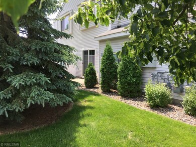 Quiet patio space with great access to walking pat