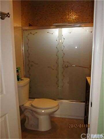 One bathroom
