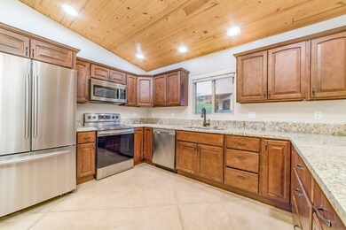Full slab granite counters