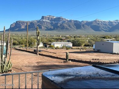 superstition mountains view from deck