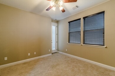 The downstairs bedroom would also make a great hom
