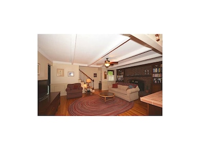 Family Room w/ Wood Burning Stove & Blower, HDWDS,