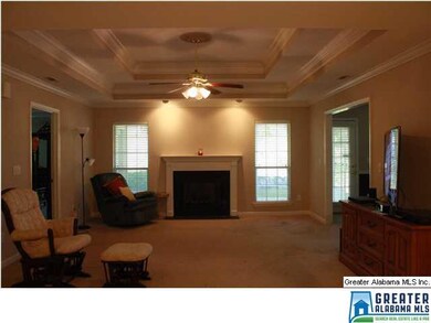Beautiful trey ceilings!