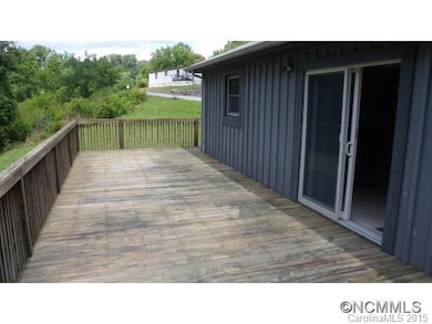 large back deck off d.rm.
