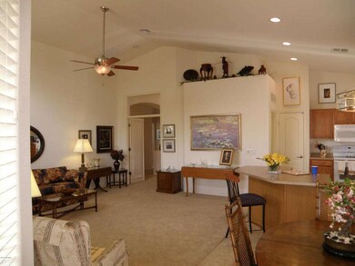 Great Room with Cathedral Ceilings