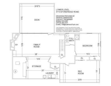 Lower Level Floor Plan