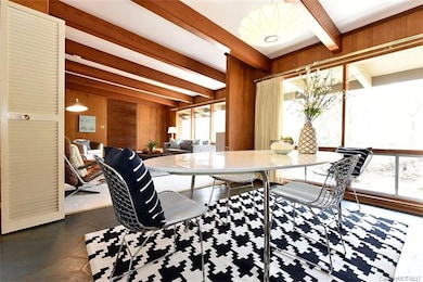 Another view of the dining room looking back into 