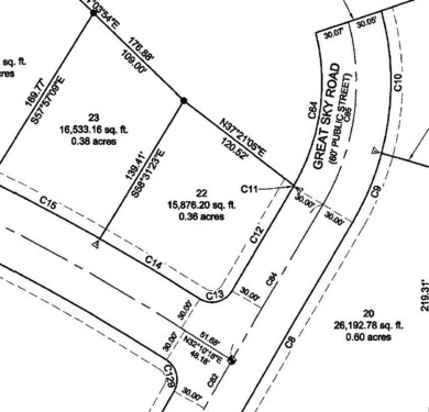 Plat - Lot 22