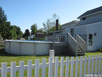 Pool Above Ground. Above ground pool for summertim