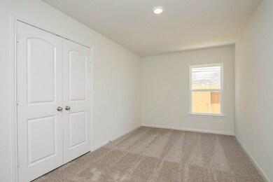 The secondary bedrooms offer plenty of closet space