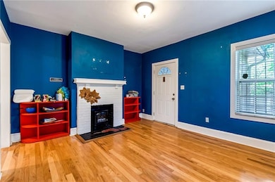 First room off of the porch